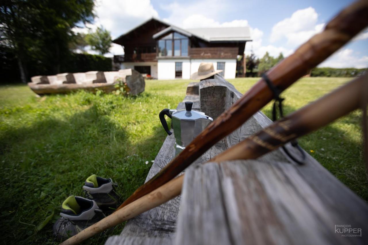 Вілла Le Gagnage 31 Pers- Malmedy, Rustique, Vue, Wellness Екстер'єр фото