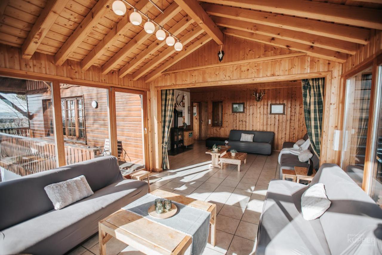 Вілла Le Gagnage 31 Pers- Malmedy, Rustique, Vue, Wellness Екстер'єр фото