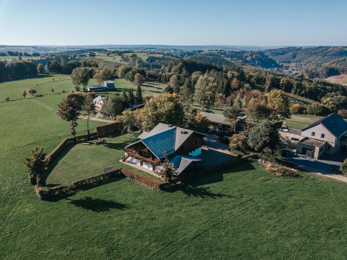 Вілла Le Gagnage 31 Pers- Malmedy, Rustique, Vue, Wellness Екстер'єр фото